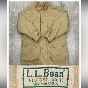L.L. Bean Tan Jacket